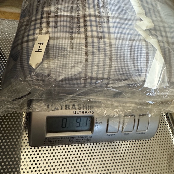 Jonnie - O Shirt Button Front Men Sz. Medium Blue Plaid Long Sleeve‎ 100% Cotton - Picture 12 of 12